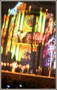 During the performance.