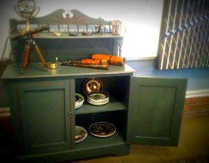 Green Dinner Cabinet