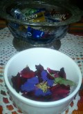 Bowl and flowers