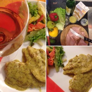 Chicken in Creamy Mustard Sauce